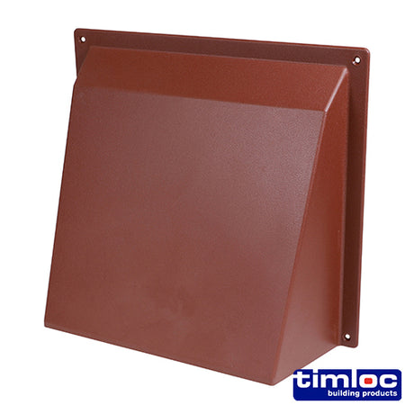 This is an image showing TIMCO Timloc External Cowl - Brown - ABC99BR - 255 x 230 - 1 Each Bag available from T.H Wiggans Ironmongery in Kendal, quick delivery at discounted prices.