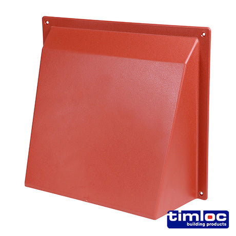 This is an image showing TIMCO Timloc External Cowl - Terracotta - ABC99TE - 255 x 230 - 1 Each Bag available from T.H Wiggans Ironmongery in Kendal, quick delivery at discounted prices.