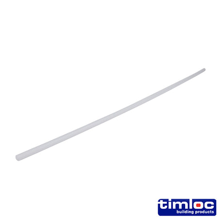 This is an image showing TIMCO Timloc Invisiweep Extension Tube - Clear - IW500EX - 6 x 500 - 10 Pieces Bag available from T.H Wiggans Ironmongery in Kendal, quick delivery at discounted prices.