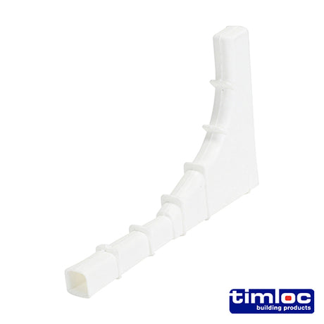This is an image showing TIMCO Timloc Invisiweep Wall Weep - White - IW50WH - 65 x 10 x 102 - 50 Pieces Box available from T.H Wiggans Ironmongery in Kendal, quick delivery at discounted prices.