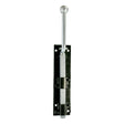 This is an image showing TIMCO Monkey Tail Bolt - Black - 18" - 1 Each Plain Bag available from T.H Wiggans Ironmongery in Kendal, quick delivery at discounted prices.