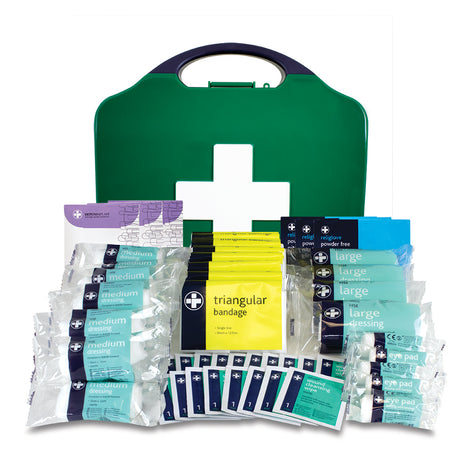 This is an image showing TIMCO Workplace First Aid Kit – HSE Compliant - Large - 1 Each Case available from T.H Wiggans Ironmongery in Kendal, quick delivery at discounted prices.