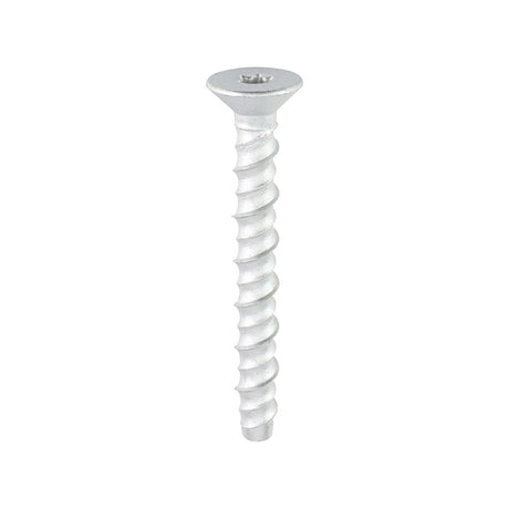 This is an image showing TIMCO Multi-Fix Masonry Bolts - Countersunk - Exterior - Silver - 10.0 x 100/M12 - 50 Pieces Box available from T.H Wiggans Ironmongery in Kendal, quick delivery at discounted prices.