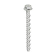 This is an image showing TIMCO Multi-Fix Masonry Bolts - Hex Flange - Exterior - Silver - 6.0 x 75 - 100 Pieces Box available from T.H Wiggans Ironmongery in Kendal, quick delivery at discounted prices.