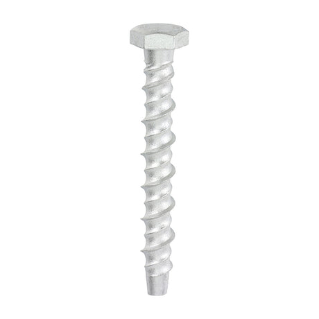 This is an image showing TIMCO Multi-Fix Masonry Bolts - Hex - Exterior - Silver - 8.0 x 75 - 100 Pieces Box available from T.H Wiggans Ironmongery in Kendal, quick delivery at discounted prices.