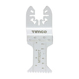 This is an image showing TIMCO Multi-Tool Blade - Straight Coarse - For Wood - 32mm - 1 Each Blister Pack available from T.H Wiggans Ironmongery in Kendal, quick delivery at discounted prices.