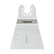 This is an image showing TIMCO Multi-Tool Blade - Straight Coarse - For Wood - 69mm - 1 Each Blister Pack available from T.H Wiggans Ironmongery in Kendal, quick delivery at discounted prices.