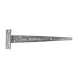 This is an image showing TIMCO Pair of Medium Tee Hinges - Hot Dipped Galvanised - 18" - 1 Each Plain Bag available from T.H Wiggans Ironmongery in Kendal, quick delivery at discounted prices.