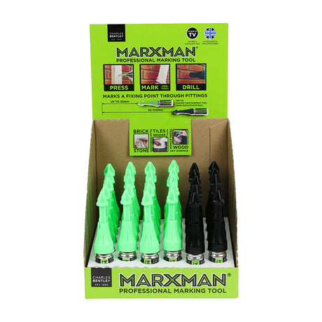 This is an image showing TIMCO Standard & Deep Hole Marxman - CDU of 30 - 13ml - 30 Pieces Box available from T.H Wiggans Ironmongery in Kendal, quick delivery at discounted prices.