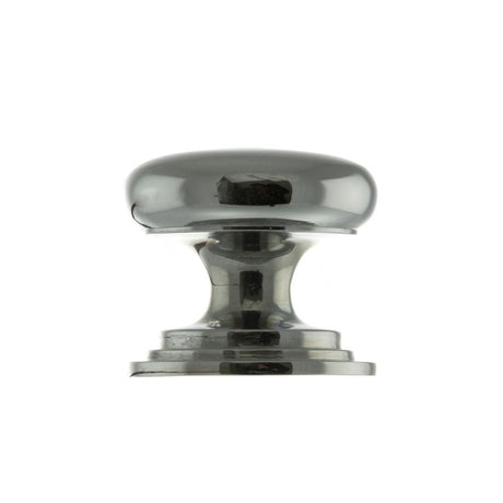 This is an image of Old English Lincoln Solid Brass Cabinet Knob 38mm Concealed Fix - Pol. Chrome available to order from T.H Wiggans Architectural Ironmongery in Kendal.