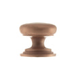 This is an image of Old English Lincoln Solid Brass Cabinet Knob 38mm Concealed Fix - Urban Sat. Co available to order from T.H Wiggans Architectural Ironmongery in Kendal.