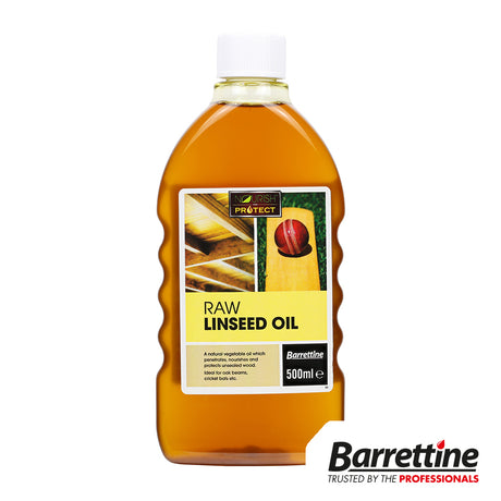 This is an image showing TIMCO Raw Linseed Oil - 500ml - 1 Each Bottle available from T.H Wiggans Ironmongery in Kendal, quick delivery at discounted prices.