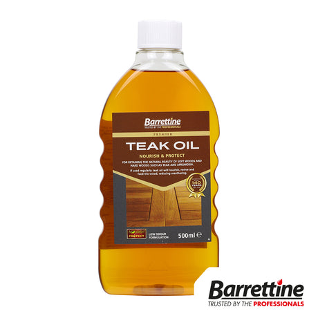 This is an image showing TIMCO Teak Oil - 500ml - 1 Each Bottle available from T.H Wiggans Ironmongery in Kendal, quick delivery at discounted prices.
