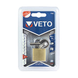 This is an image showing TIMCO Brass Padlock - 30mm - 1 Each Blister Pack available from T.H Wiggans Ironmongery in Kendal, quick delivery at discounted prices.