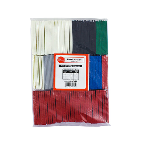 This is an image showing TIMCO Assorted Packers - 28mm - 100 x 28 - 200 Pieces Bag available from T.H Wiggans Ironmongery in Kendal, quick delivery at discounted prices.