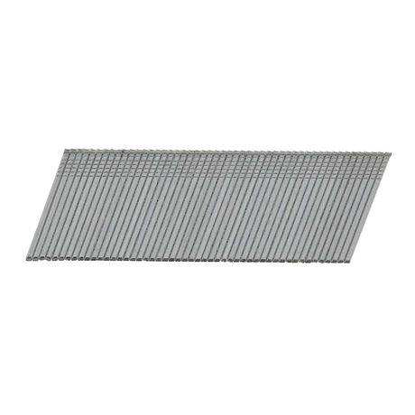 This is an image showing TIMCO Paslode IM65A Brads & Fuel Cells Pack - Angled - Stainless Steel - 300279 - 16g x 50/2BFC - 2000 Pieces Box available from T.H Wiggans Ironmongery in Kendal, quick delivery at discounted prices.