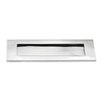 This is an image of Spira Brass - Victorian Letter Plate 250mm Polished Chrome available to order from T.H Wiggans Architectural Ironmongery in Kendal, quick delivery and discounted prices.
