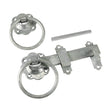 This is an image showing TIMCO Ring Gate Latch - Plain - Hot Dipped Galvanised - 6" - 1 Each Plain Bag available from T.H Wiggans Ironmongery in Kendal, quick delivery at discounted prices.
