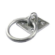 This is an image showing TIMCO Ring on Plate - Hot Dipped Galvanised - 2" - 1 Each Plain Bag available from T.H Wiggans Ironmongery in Kendal, quick delivery at discounted prices.