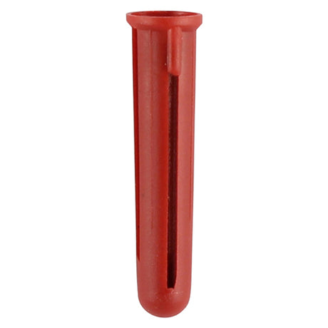 This is an image showing TIMCO Plastic Plugs - Red - 30mm - 450 Pieces TIMbag available from T.H Wiggans Ironmongery in Kendal, quick delivery at discounted prices.