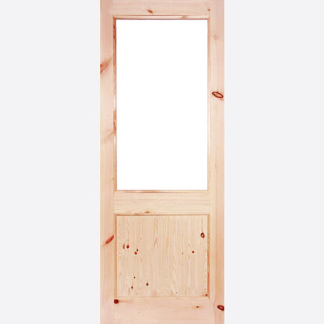 This is an image showing LPD - 2XG 1P Redwood Doors 762 x 1981 available from T.H Wiggans Ironmongery in Kendal, quick delivery at discounted prices.