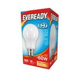 This is an image showing TIMCO Eveready LED GLS Light Bulb - B22 - 806 Lumen - 8.8W - Warm Light - 806 Lumen - 5 Pieces Pack available from T.H Wiggans Ironmongery in Kendal, quick delivery at discounted prices.