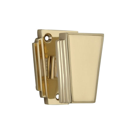 This is an image of Spira Brass - Triago Door Knob Polished Brass available to order from T.H Wiggans Architectural Ironmongery in Kendal, quick delivery and discounted prices.