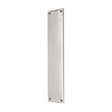 This is an image of Spira Brass - Victorian Finger Plate 275mm Polished Chrome available to order from T.H Wiggans Architectural Ironmongery in Kendal, quick delivery and discounted prices.