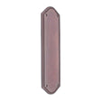 This is an image of Spira Brass - Georgian Half Round Finger Plate 295mm Aged Bronze available to order from T.H Wiggans Architectural Ironmongery in Kendal, quick delivery and discounted prices.