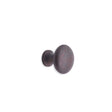 This is an image of Spira Brass - Mushroom 25mm Cupboard Knob Aged Bronze  available to order from T.H Wiggans Architectural Ironmongery in Kendal, quick delivery and discounted prices.