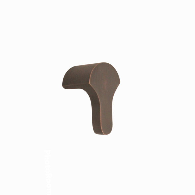 This is an image of Spira Brass - Tulip Drop Pull Aged Bronze  available to order from T.H Wiggans Architectural Ironmongery in Kendal, quick delivery and discounted prices.