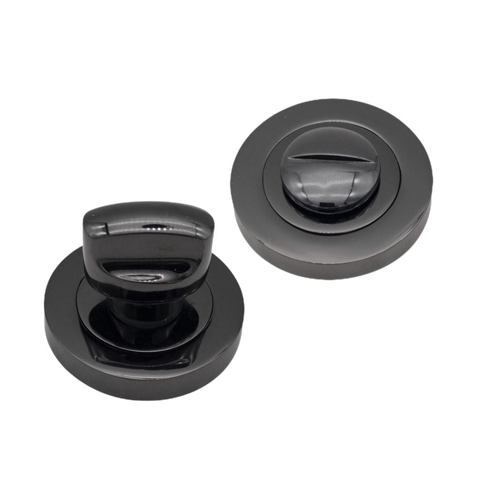 This is an image of Spira Brass - Standard Turn & Release Black Nickel available to order from T.H Wiggans Architectural Ironmongery in Kendal, quick delivery and discounted prices.