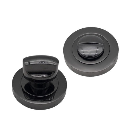 This is an image of Spira Brass - Standard Turn & Release Black Nickel available to order from T.H Wiggans Architectural Ironmongery in Kendal, quick delivery and discounted prices.