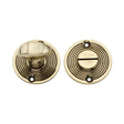 This is an image of Spira Brass - Beehive Turn & Release Aged Brass available to order from T.H Wiggans Architectural Ironmongery in Kendal, quick delivery and discounted prices.