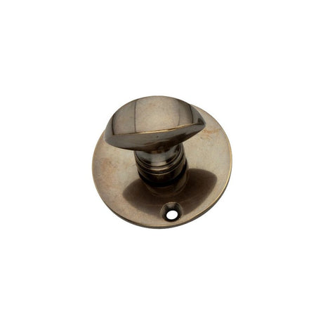 This is an image of Spira Brass - Lady Turn & Release Antique Brass available to order from T.H Wiggans Architectural Ironmongery in Kendal, quick delivery and discounted prices.