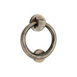 This is an image of Spira Brass - Ring Door Knocker 110mm Antique Brass available to order from T.H Wiggans Architectural Ironmongery in Kendal, quick delivery and discounted prices.