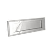 This is an image of Spira Brass - Georgian Letter Plate 250mm Polished Chrome available to order from T.H Wiggans Architectural Ironmongery in Kendal, quick delivery and discounted prices.