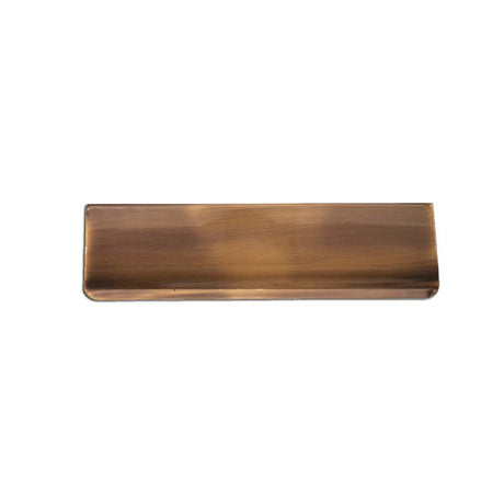 This is an image of Spira Brass - Tidy Flap 275 x 80mm Antique Brass available to order from T.H Wiggans Architectural Ironmongery in Kendal, quick delivery and discounted prices.