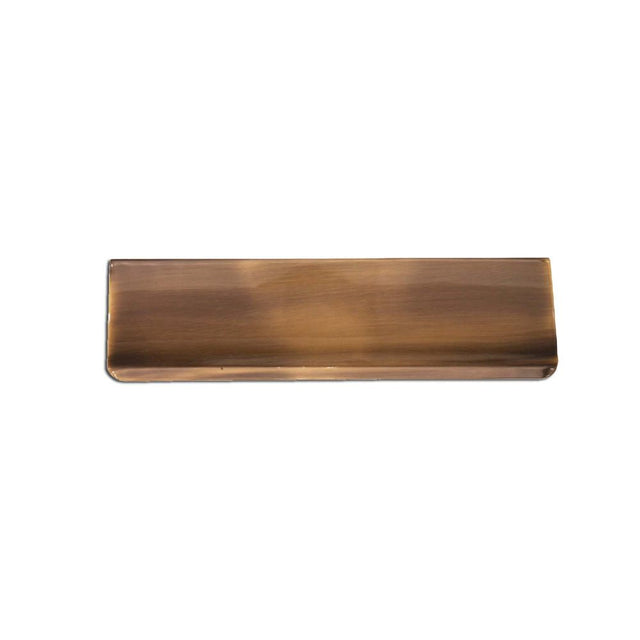 This is an image of Spira Brass - Tidy Flap 275 x 80mm Antique Brass available to order from T.H Wiggans Architectural Ironmongery in Kendal, quick delivery and discounted prices.