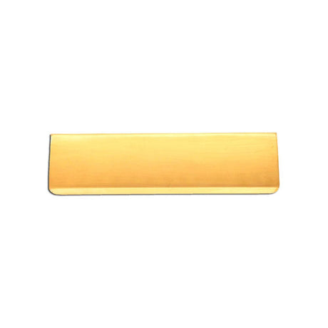 This is an image of Spira Brass - Tidy Flap 275 x 80mm Polished Brass available to order from T.H Wiggans Architectural Ironmongery in Kendal, quick delivery and discounted prices.