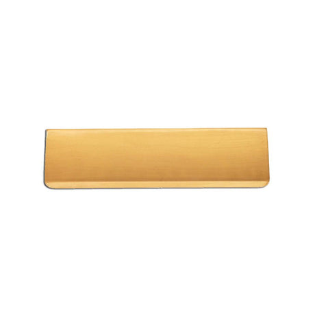 This is an image of Spira Brass - Tidy Flap 275 x 80mm Satin Brass available to order from T.H Wiggans Architectural Ironmongery in Kendal, quick delivery and discounted prices.
