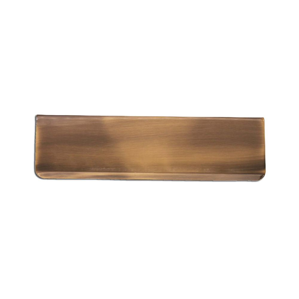 This is an image of Spira Brass - Tidy Flap 300 x 87mm Antique Brass available to order from T.H Wiggans Architectural Ironmongery in Kendal, quick delivery and discounted prices.