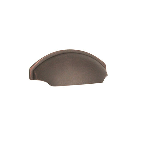 This is an image of Spira Brass - Tulip Cup Drawer Pull Aged Bronze  available to order from T.H Wiggans Architectural Ironmongery in Kendal, quick delivery and discounted prices.