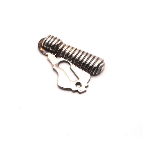 This is an image of Spira Brass - Beehive Escutcheon Aged Nickel available to order from T.H Wiggans Architectural Ironmongery in Kendal, quick delivery and discounted prices.