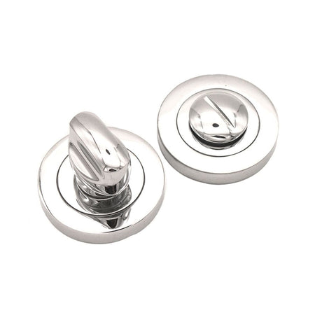 This is an image of Spira Brass - Standard Turn & Release Polished Chrome available to order from T.H Wiggans Architectural Ironmongery in Kendal, quick delivery and discounted prices.