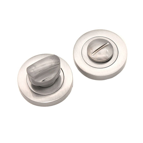 This is an image of Spira Brass - Standard Turn & Release Satin Chrome available to order from T.H Wiggans Architectural Ironmongery in Kendal, quick delivery and discounted prices.