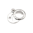 This is an image of Spira Brass - Victorian Key hole Covered Polished Chrome available to order from T.H Wiggans Architectural Ironmongery in Kendal, quick delivery and discounted prices.