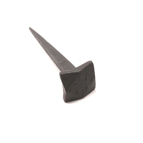 This is an image of Spira Brass - Square Dotted Head Iron Nail 1" x 3" Beeswax available to order from T.H Wiggans Architectural Ironmongery in Kendal, quick delivery and discounted prices.