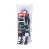 This is an image showing TIMCO Security Chain & Weatherproof Padlock - 8mm x 1m - 2 Pieces Bag available from T.H Wiggans Ironmongery in Kendal, quick delivery at discounted prices.