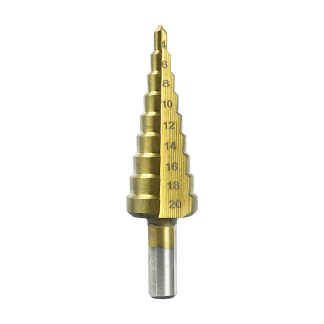 This is an image showing TIMCO Step Drill - 4-20mm - 1 Each Tube available from T.H Wiggans Ironmongery in Kendal, quick delivery at discounted prices.